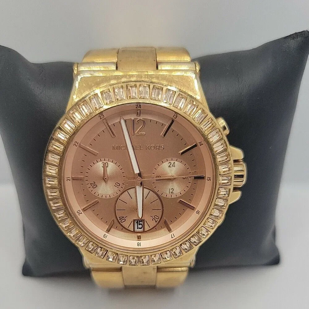 Michael Kors MK5412 Women's Rose Gold Stainless Steel Analog Dial Watch AM677